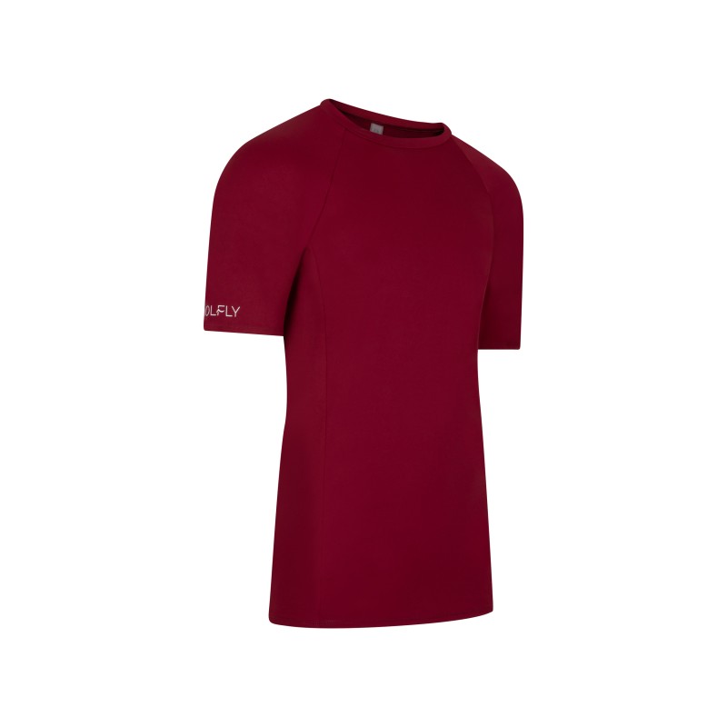 RASHGUARD / bordowy - 2