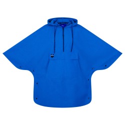 Wolfly Poncho bluza z kapturem do morsowania przeciwdeszczowa niebieska - 1