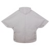 Wolfly Poncho bluza z kapturem do morsowania przeciwdeszczowe Jasny szary melanż - 2