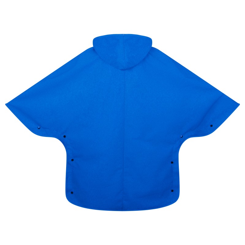 Wolfly Poncho bluza z kapturem do morsowania przeciwdeszczowe Niebieska - 2