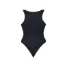 wolfly damskie eleganckie body basic bokserka zapinane w kroku czarny - 3