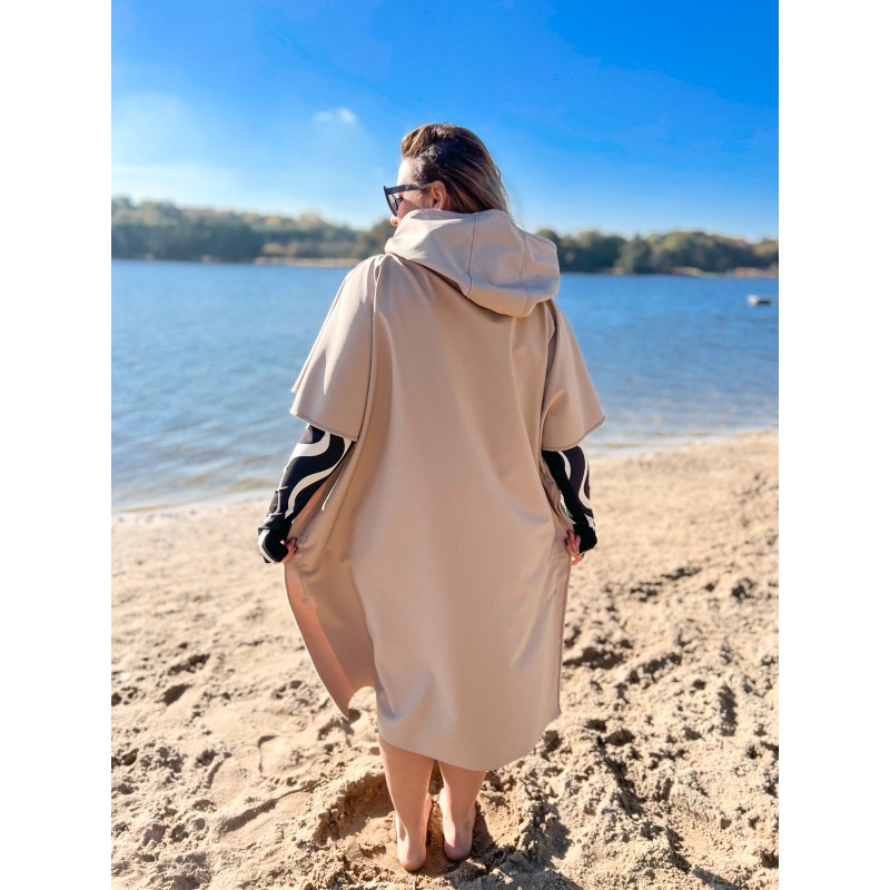 Wolfly Poncho ochronne do morsowania przeciwdeszczowe jasny Beż - 6