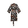Kimono JEDWABNE średnie / czarne serce - 2