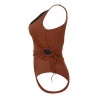 Wolfly damski strój kąpielowy jednoczęściowy regulowany brązowy - 3