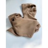Wolfly poncho chusta Apaszka jedwabna bezowa duża mocha mouse - 2