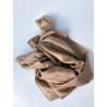 Wolfly poncho chusta Apaszka jedwabna bezowa duża mocha mouse - 3