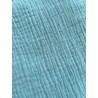 Wolfly RĘCZNIK kąpielowy plażowy DUŻY muslin cienkii bawełniany Niebieski - 5