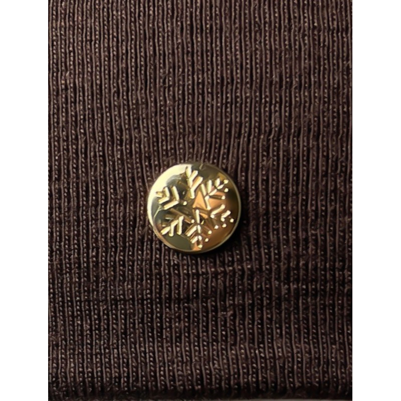 Wolfly damska czapka jesienna bezszwowa cienka z wełny merino gorzka czekolada - 3