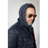 Wolfly meska czapka kaptur balaclava z wełny merino granatowa - 6
