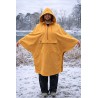 Wolfly męskie poncho do morsowania bluza dla morsa z kapturem przeciwdeszczowa niebieska - 5