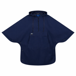 Wolfly męskie poncho do morsowania bluza dla morsa z kapturem przeciwdeszczowe granat - 1