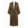 Jedwabne kimono damskie 100% jedwab – długie kimono premium Wolfly