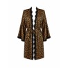 Jedwabne kimono damskie 100% jedwab – długie kimono premium Wolfly