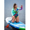 Wolfly damski strój kąpielowy surferski na supa z długim rękawem rozpinany kolorowy - 3